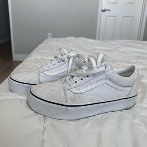 Vans Women's White Sneakers